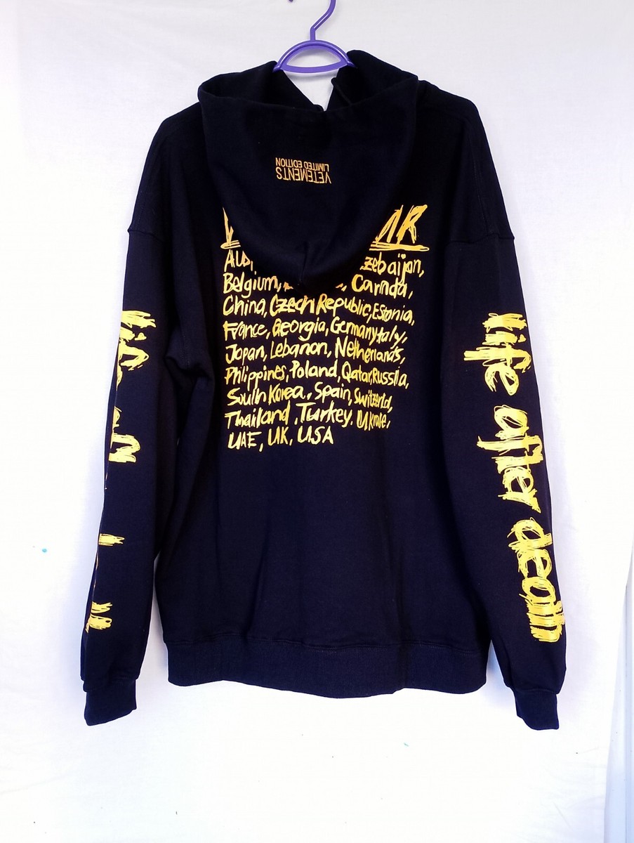 Vetements hoodie Worldtour oversize Demna | eBay Vetements hoodie Worldtour oversize Demna | eBay