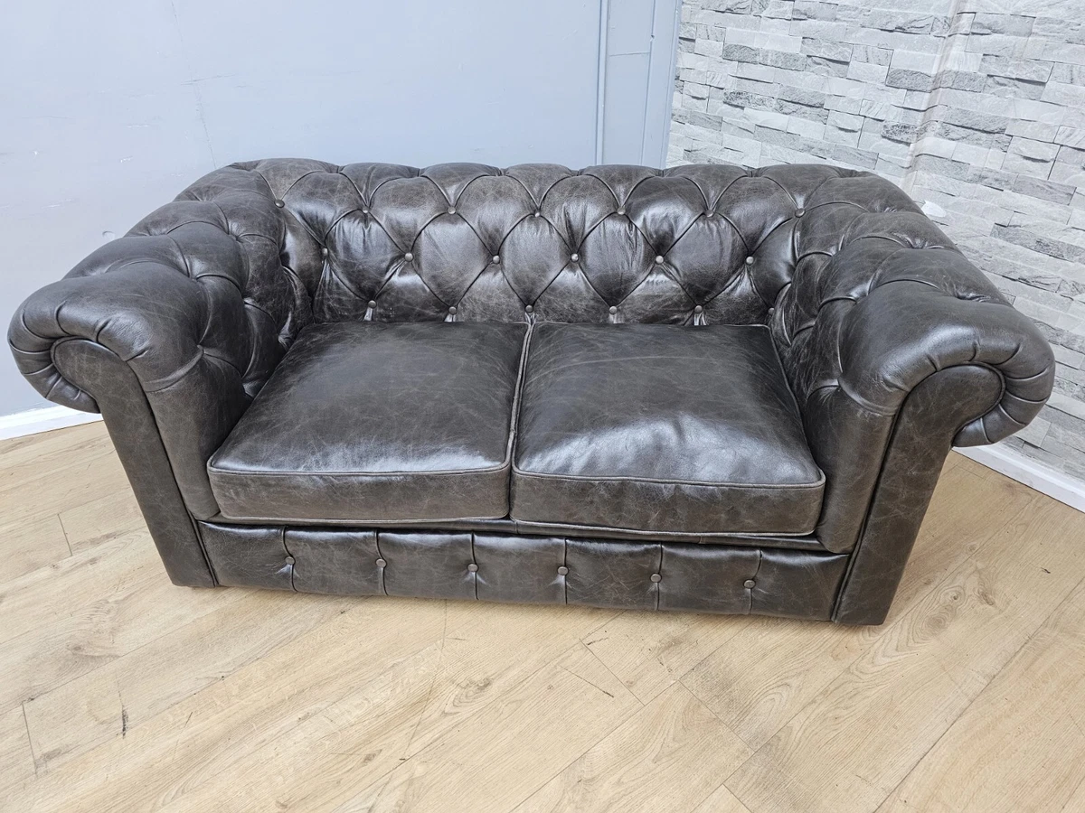 Dfs Grey Leather Sofa Bed Baci Living Room