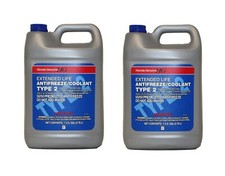 For Honda Acura Set Of 2 Gallons Engine Coolant Antifreeze Type 2 Blue Genuine For Honda Acura Set Of 2 Gallons Engine Coolant Antifreeze Type 2 Blue Genuine