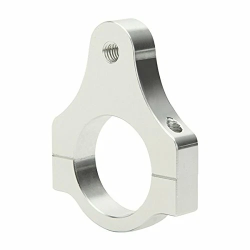 Amortiguador de dirección de aluminio 43 mm horquilla marco abrazadera soporte fijador de pie para motocicleta Foto 2 de 4