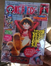 Unopened One Piece Magazine Vol.20 with Promo Card Luffy SR ST21-014 Sealed
