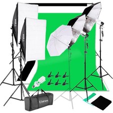 8ftx10ft BLACK Photography Backdrop Stand Kit Photo Background Wedding Party Set