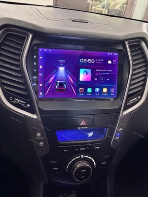 9'' Android 13 Car Stereo Radio GPS Navi Carplay For Hyundai Santa Fe IX45 13-18