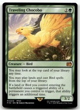 Traveling Chocobo [Borderless Blue Foil] #551c Prices | Magic