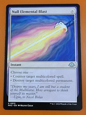 1x Null Elemental Blast | Modern Horizons 3 | MTG Magic Cards