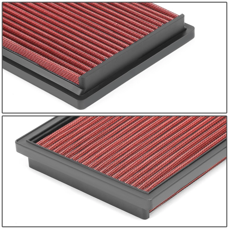 For 1990-1997 Ford Escort Mazda Mx-5 Tracer Durable Drop-In Dry Panel Air Filter - Image 3 of 4