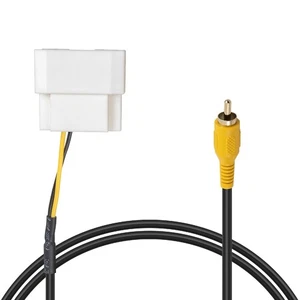 Harnais de caméra de secours de voiture Stereo RCA Adaptateur de câblage OE Caméra de sauvegarde
