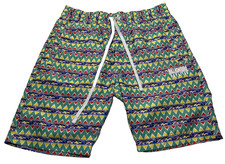 Men's Billionaire Boys Club Bel-Air Shorts 9" Size Large Green Blue Red Yellow