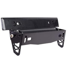 License Plate Holder,Adjustable ABS Racing License Plate Bracket,Universal Carbo