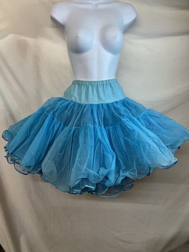 Vtg Petticoat FULL Skirt Crinoline Square Dance Rockabilly Punk Rock Cosplay