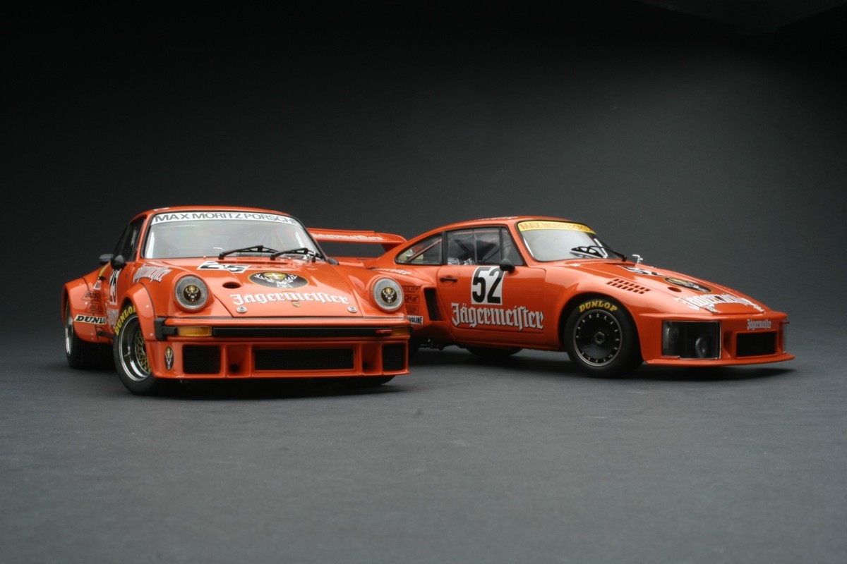 Exoto | 1:18 | JAGERMEISTER GIFT SET | 1976 Porsche 934 RSR Turbo