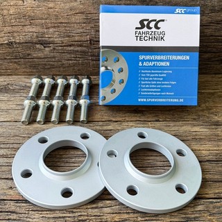 Passaruota 24mm 2x12mm per Mercedes 5x112 viti 66 6 piastra SCC