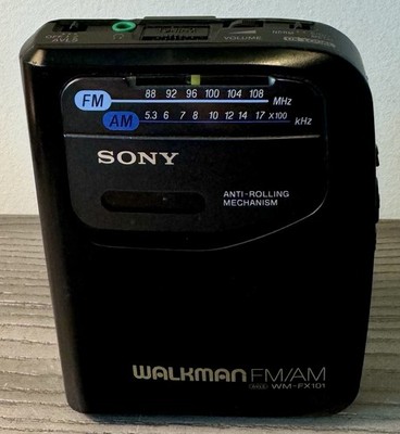Sony Walkman WM-FX01 Cassette Player AM/FM MEGA BASS - Tested