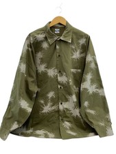 ARMY TWILL SANFORIZED Long-Sleeve Shirt, Size L, Polyester, Khaki