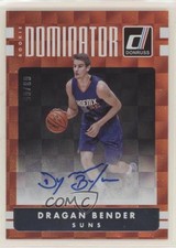 2016 Panini Donruss Rookie Dominator Signatures 63/65 Dragan Bender #10 Auto uk2