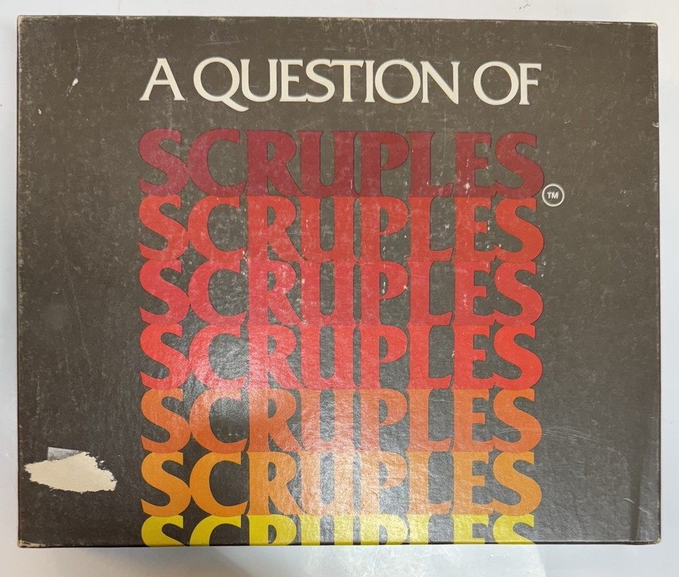 Scruples A Question Game (Read Description) | eBay