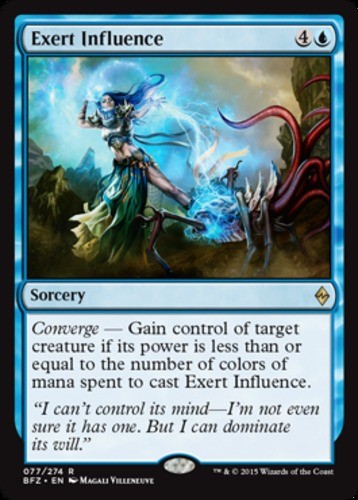 Exert Influence - Foil - Battle for Zendikar #077/274 MTG Magic The Gathering - Picture 1 of 1