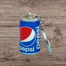 Pepsi Can Novelty Keyring