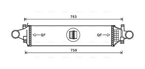 Charge Air Cooler Fits Infiniti Q30 Qx30 Mercedes AVA Clever Choice MSA4659 - Image 5