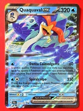 Carta Pokemon Quaquaval ex - Evoluzioni a Paldea 052/193 Italiano