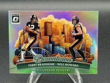2025 Optic Dual Downtown Prizm #11 Terry Bradshaw & Will Howard Case Hit (READ)