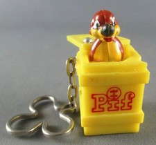 PORTE-CLÉ . ARNAL . FIGURINE PIF LE CHIEN . 1969 . ( PC162 )
