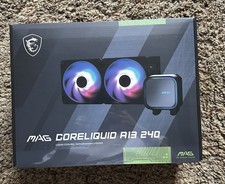 MSI MAG Coreliquid A13 240 Black RGB Liquid Cooling AIO Brand New Sealed