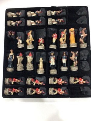 Vintage Napoleon Wellington Battle of Waterloo Replacement Chess Pieces Lot