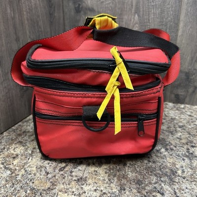 VINTAGE 90's Marlboro Small Red Cooler Bag Insulated Lunch Box