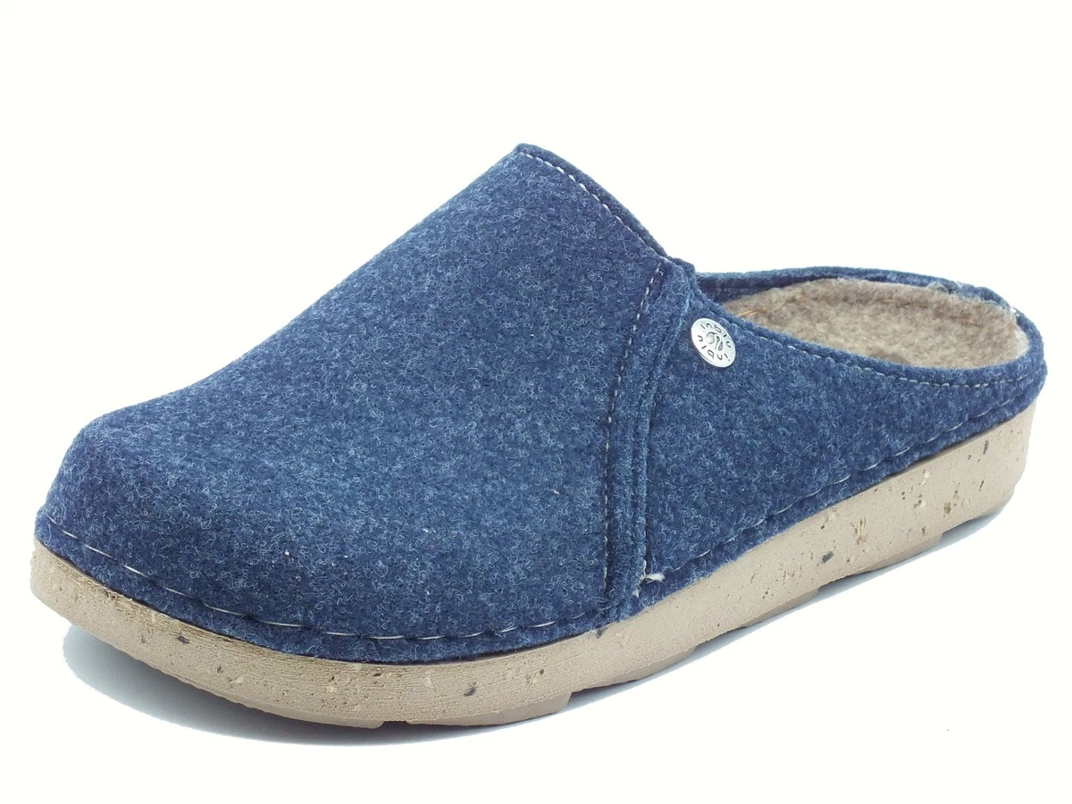 Dr. Brinkmann Pantofole Donna Blu – 41.5 EU, Modello 330010-05, Feltro Di Lana