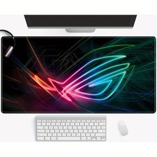 40 90cmASUS ROG Extra-Large Gaming Desk Mat with Non-Slip Rubber Base  Stitched