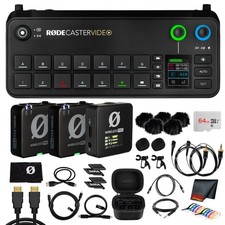 RODE RODECaster Video All-in-One Production Console Integrated Audio  Video
