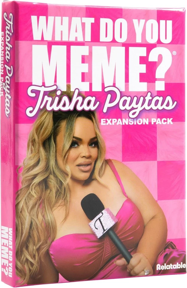 What Do You Meme? Trisha Paytas Expansion Pack NEW Sealed Party Game 12z
