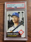 2024 Topps Living Set /SHOHEI OHTANI 1st Dodger Card PSA 9  Mint