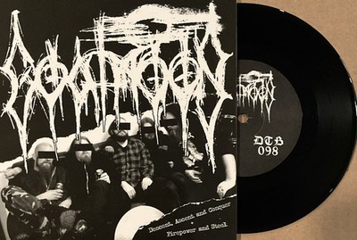 Goatmoon / Godless North - Split 7  EP 2013 Darker Than Black   DTB098 EX/EX *DE