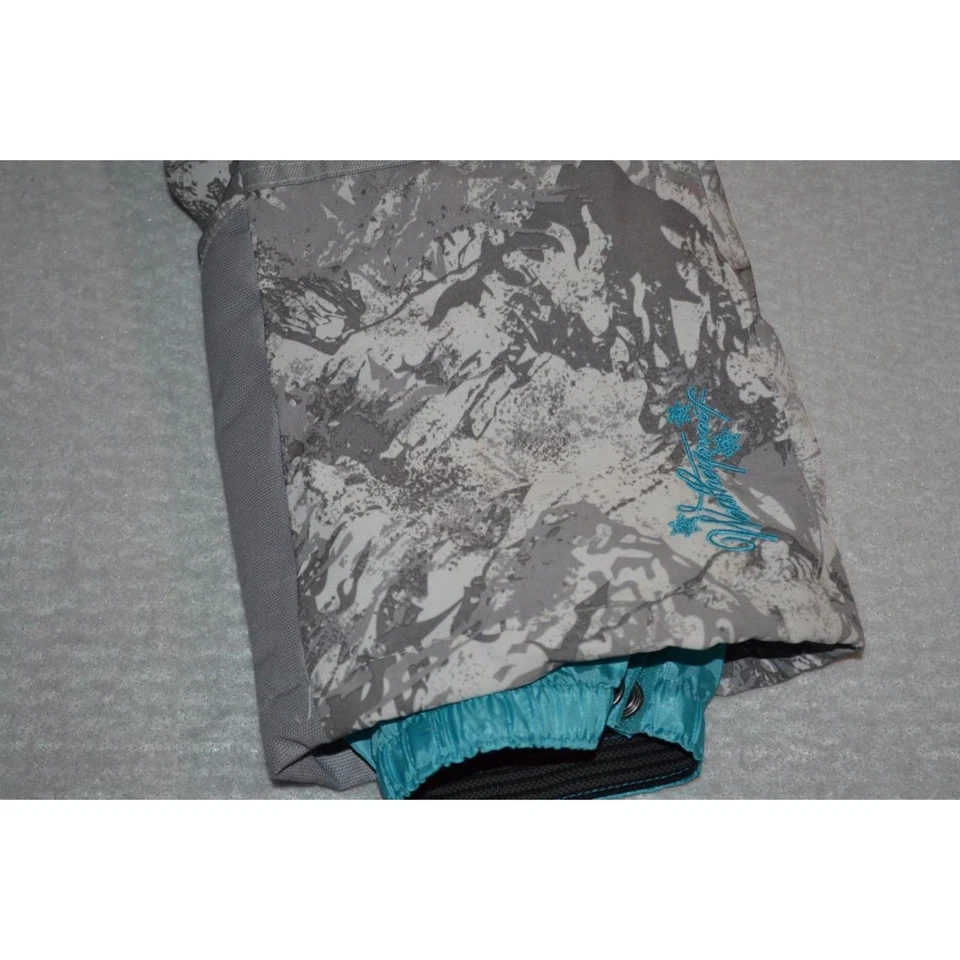 28548 防水 32 度 5/6 绝缘灰色迷彩 XS 码男孩 — 第 4/4 张图片