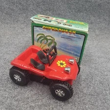 Vintage Botoy Super Buggy Car Battery Operated Climbing Tumble Toy New Old Stock