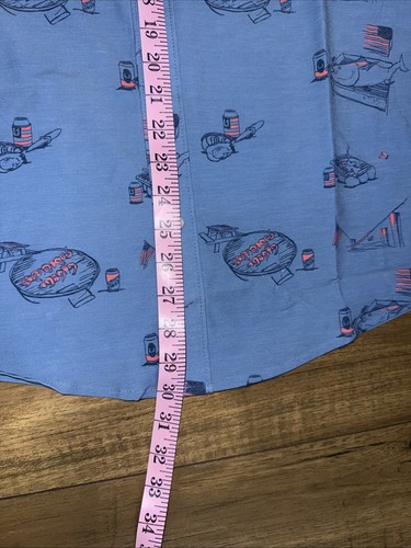 Camisa grande de rendimiento Huk Fishing para hombre Kona Americookin botón delantero - Imagen 12 de 12