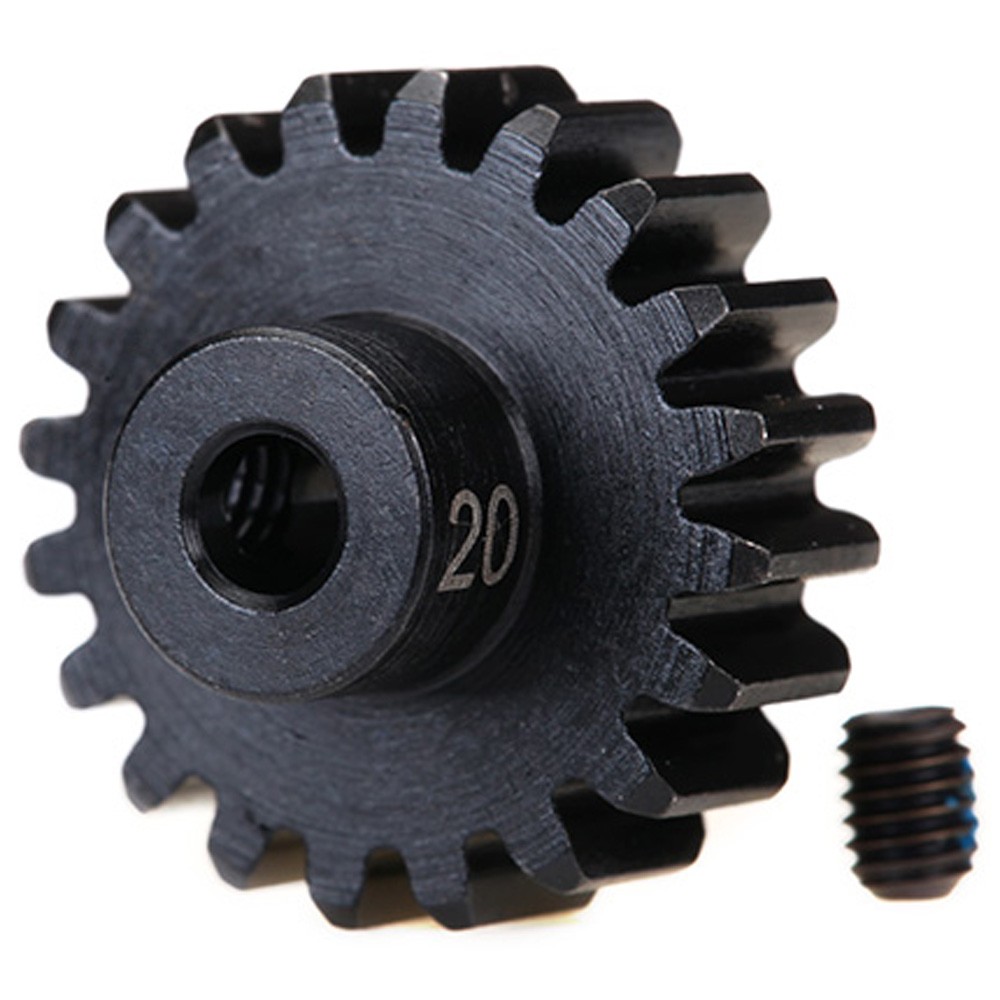 Traxxas 1/10 Rustler 4x4 Ultimate * Steel Pinion Gear, Heavy Duty, 32P, 20T * 39