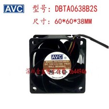 AVC DBTA0638B2S 6038 DC12V 3.15A 6CM 4-Wire PWM High Airflow Cooling Fan