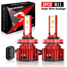 6000K For Toyota Prius 2010-2017 -2x H11 LED Headlight Bulbs Low Beam Kit