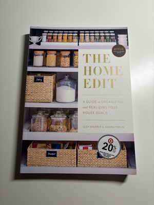 The Home Edit Guide to Organizing Realizing Your House Goals Book New w/Labels
