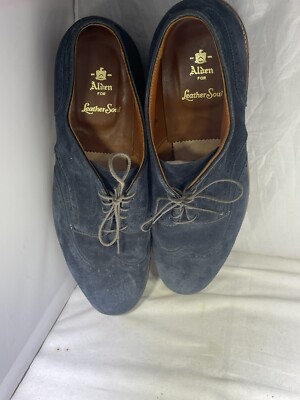 Navy Suede