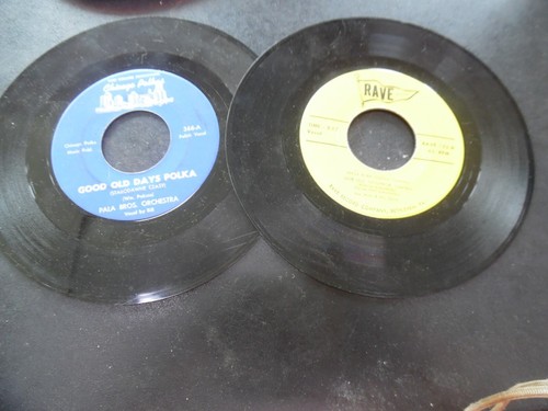 lot 14 45 rpm records- polkas- dance & more- see photos - Picture 6 of 9