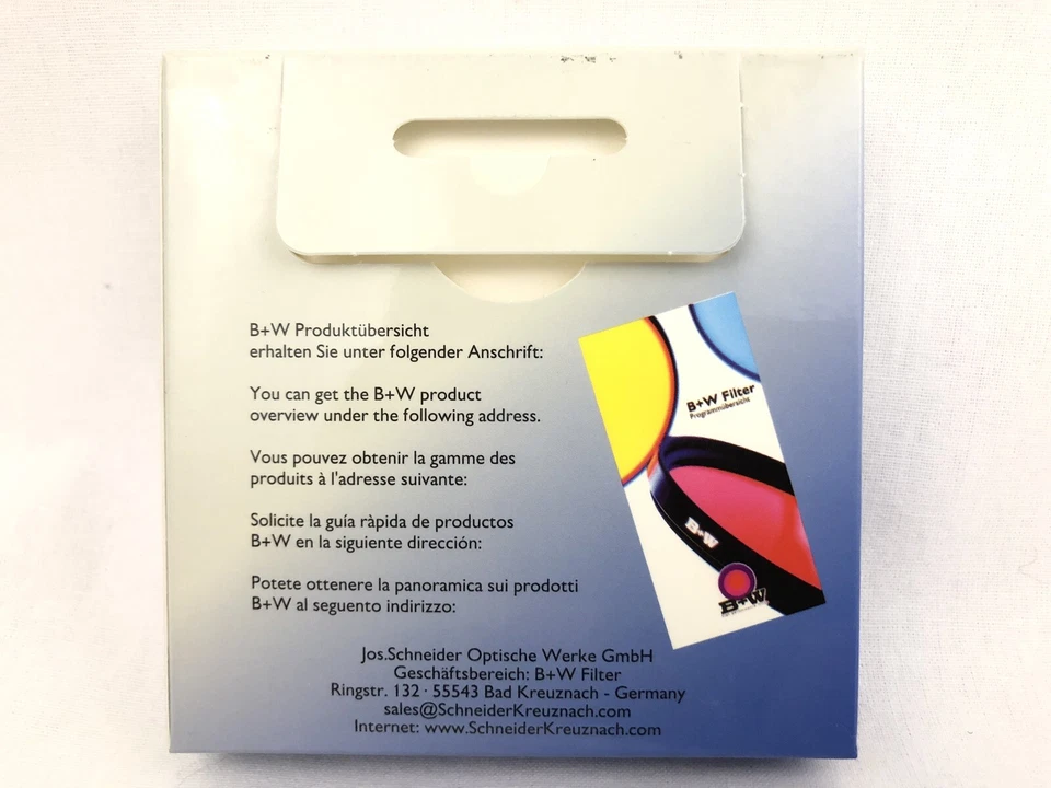B+W New 77mm Fluorescent Glass Filter for Daylight Film F-day #499 New Old Stock - Image 2 of 4