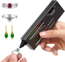 Dupeakya Professional Diamond Tester, Gem Tester Pen Portable Electronic Diamond