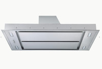 Dent Cookology 110cm Ceiling Cooker Hood Extractor Fan & Remote-Silver CEI1100SS