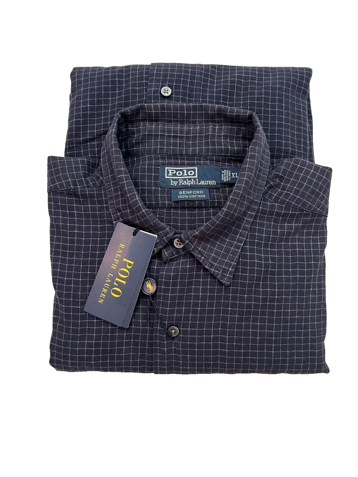 Botón Casual geométrica Ralph Lauren-Down Shirts for Men