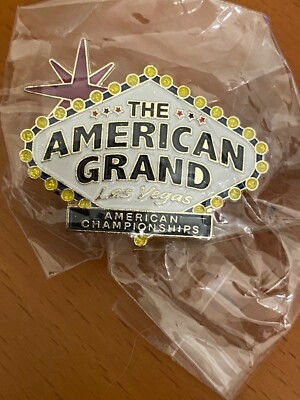 American Grand Las Vegas Cheerleading Championship Pin  AGC LV Allstar Cheer