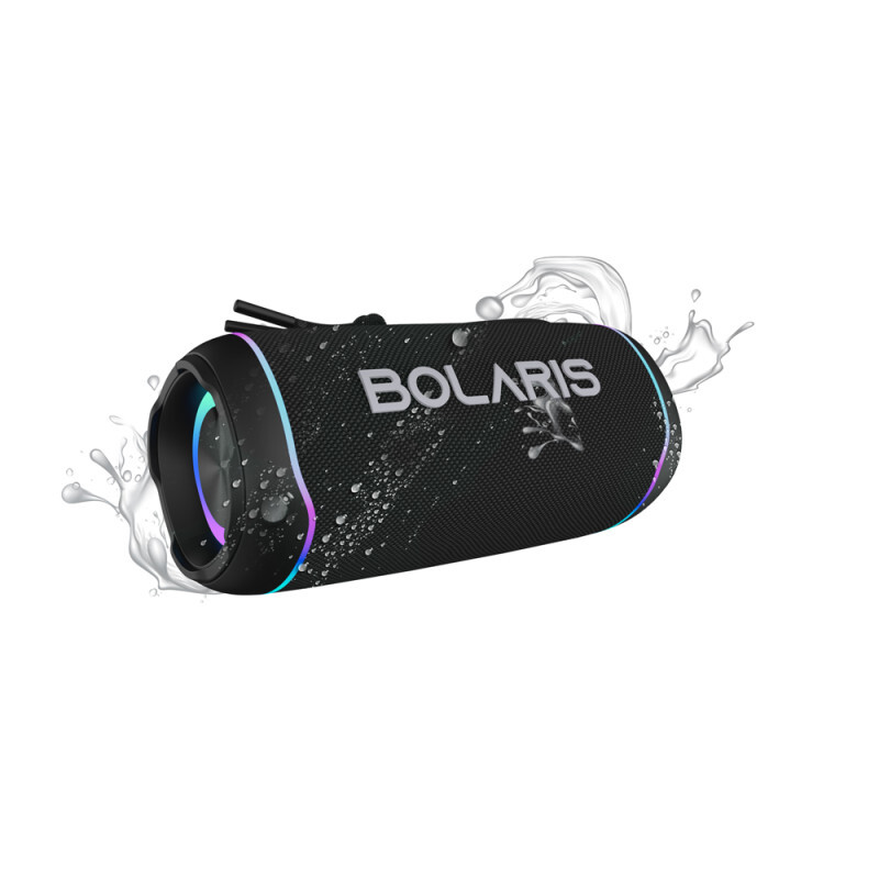 Enceinte Bluetooth 5.4 Étanche IP67 SoundPulse Noir - 16W RMS